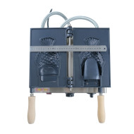 Вафельниця CREAM FISH GoodFood WB1CF — професійне обладнання для об'ємних вафель-рибок 165х100 мм, корпус із нержавіючої сталі, 1,6 кВт