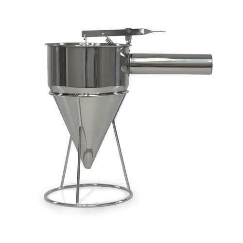 Бункер-дозатор для рідкого тіста GoodFood DH1 з нержавіючої сталі — ідеальне рішення для хлібопекарень і кондитерських