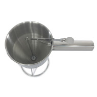 Бункер-дозатор для рідкого тіста GoodFood DH1 з нержавіючої сталі — ідеальне рішення для хлібопекарень і кондитерських