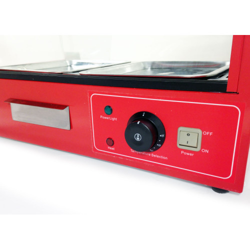 Вітрина теплова GoodFood WS2P Waffle House — двоярусна настільна вітрина для випічки, вафель і курей-гриль, з підсвіткою та збірниками жиру