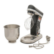 Машина збивальна GoodFood PM-B7 BLACK — професійний чорний планетарний міксер 7 л, 500 Вт, для тіста та крему, з плавним регулюванням швидкості