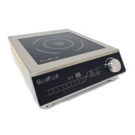 Профессиональная индукционная плита GoodFood IC35 PRIME 1-конфорочная, 3,5 кВт, сенсорная панель, корпус нержавеющая сталь, настольная