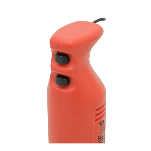 Міксер-гомогенізатор ручний занурювальний GoodFood BL160 RED, 200 Вт, 2 швидкості, нерж. сталь – для соусів, пюре та емульсій