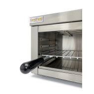 Електричний гриль саламандра GoodFood GS400 — професійний настільний гриль 2,0 кВт із нержавіючої сталі для кафе, ресторанів та фастфуду