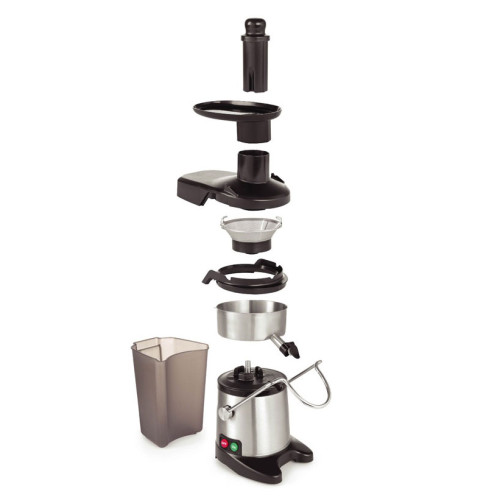 Електрична соковижималка GoodFood FJ200 для твердих овочів і фруктів, 700 Вт, бункер 7 л, професійне обладнання