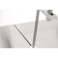 Полотно з нержавіючої сталі для стрічкової пилки GoodFood SE1260, 1260 мм — запасна частина для м’ясних цехів та харчового обладнання