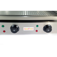 Комбінована електрична жарочна поверхня GoodFood EG73FR 730×400 мм, 2 зони нагріву, нерж. сталь, для кухні та фастфуду