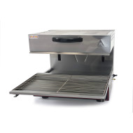 Електричний гриль-саламандра GoodFood GS650L, 4 кВт, 2 зони нагріву, нерж. сталь, 50–300°C — професійний гриль для кухні, кафе та ресторанів