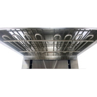 Електричний гриль-саламандра GoodFood GS650L, 4 кВт, 2 зони нагріву, нерж. сталь, 50–300°C — професійний гриль для кухні, кафе та ресторанів