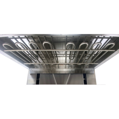 Електричний гриль-саламандра GoodFood GS650L, 4 кВт, 2 зони нагріву, нерж. сталь, 50–300°C — професійний гриль для кухні, кафе та ресторанів