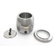 Електросупниця (марміт) GoodFood SK10S, 10 л — професійна супниця з нержавної сталі з автоматичним термостатом та регулюванням температури