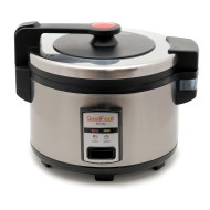 Електрична рисоварка GoodFood ERC56A — професійна рисоварка об’ємом 5,6 л для кафе, ресторанів та їдалень, корпус із нержавіючої сталі, 1,9 кВт