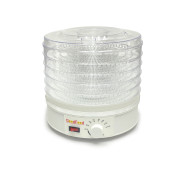 Сушарка для овочів та фруктів GoodFood DVF5 — компактний дегідратор з 5 лотками та рівномірним сушінням