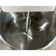 Тістоміс GoodFood SM50T2V — професійний спіральний тістоміс 54 л для піци, хліба та випічки, 2 швидкості, ланцюговий привід, нержавіюча сталь