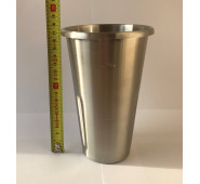 Чаша для міксера молочного GoodFood CUP11A/CUP33/CUP44, 1000 мл — запасна металева чаша для моделей MFD11A, MFFD33, MFD44