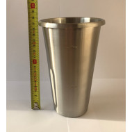 Чаша для міксера молочного GoodFood CUP11A/CUP33/CUP44, 1000 мл — запасна металева чаша для моделей MFD11A, MFFD33, MFD44