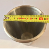 Чаша для міксера молочного GoodFood CUP11A/CUP33/CUP44, 1000 мл — запасна металева чаша для моделей MFD11A, MFFD33, MFD44