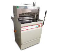 Професійна хліборізка GoodFood BS13 — автоматична хліборізка для пекарень та магазинів, нарізка 500 буханок/год, нержавіюча сталь, 13 мм