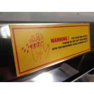 Професійна хліборізка GoodFood BS13 — автоматична хліборізка для пекарень та магазинів, нарізка 500 буханок/год, нержавіюча сталь, 13 мм