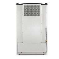 Холодильна вітрина-горка GoodFood RTS390L — 320 л, LED-підсвітка, 3 полиці, нічна штора, чорний корпус, для охолоджених продуктів і напоїв