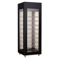 Холодильна вітрина для вина GoodFood RT400L2 — містка винна шафа на 81 пляшку з LED-підсвіткою та цифровим керуванням, 400 л