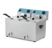 Фритюрница электрическая GoodFood EF88T BLUE с краном