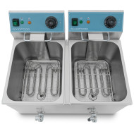Фритюрница электрическая GoodFood EF88T BLUE с краном