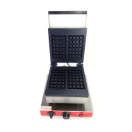 Бельгійська вафельниця GoodFood WB1SA — професійна квадратна електрична вафельниця з таймером та антипригарним покриттям, 2 вафлі 170х105 мм