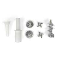 М’ясорубка GoodFood MG12S — професійна електрична м’ясорубка 800 Вт з нержавіючої сталі для кафе, ресторанів та харчової промисловості