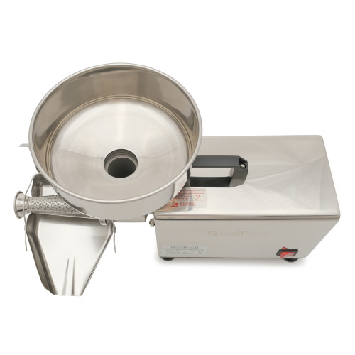 Машина для приготування соусів і соків GoodFood TCM10 — професійне обладнання з нержавіючої сталі, 450 Вт, для кухні та харчового виробництва