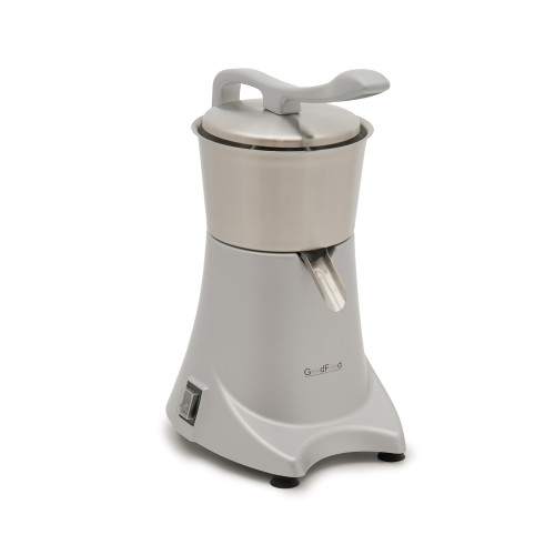 Електрична соковижималка для цитрусових GoodFood FJ100 — промислова модель 230 Вт з корпусом з алюмінію та чашею з нержавіючої сталі