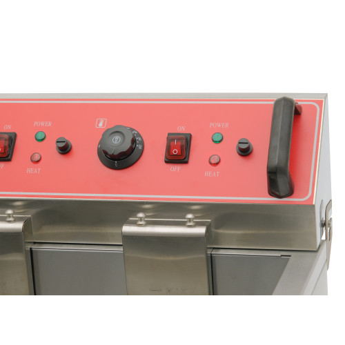 Електрична фритюрниця GoodFood EF30V 30 л — професійна настільна фритюрниця з нержавіючої сталі для кафе, ресторанів та фастфуду