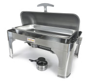 Чафіндиш GoodFood CD200 Premium — професійний марміт із нержавіючої сталі для підігріву страв, кейтерингу та ресторанів, GN 1/1, 11,9 кг