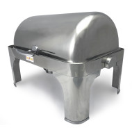 Чафиндиш GoodFood CD200 Premium — профессиональный мармит из нержавеющей стали для подогрева блюд, кейтеринга и ресторанов, GN 1/1, 11,9 кг