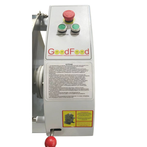 Горизонтальний тістоміс GoodFood SM25JBEST — 52 л, завантаження 25 кг, нержавіюча сталь, реверс, 220В, для пекарень та ресторанів