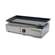 Поверхность для жарки электрическая GoodFood EG55BCS, гладкая керамика, 2,5 кВт, 620×310 мм, настольная, для кафе и ресторанов