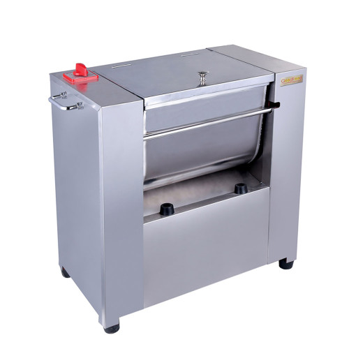 Горизонтальний тістоміс GoodFood SM5, 5 кг, нерж. сталь, реверс, 220В — для піци, хліба, пекарні, кафе та ресторанів