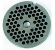 Решітка 4 мм для м’ясорубки GoodFood R4, сталева змінна деталь для моделей 12 Enterprise (70х9), аксесуар для промислових м’ясорубок