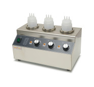 Апарат для підігріву соусів GoodFood SW3 — професійне обладнання з нержавіючої сталі з трьома ємностями для соусів, топінгів і гарячого шоколаду