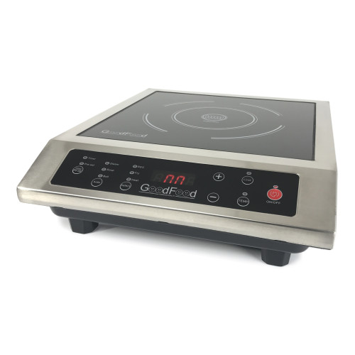 Профессиональная настольная индукционная плита GoodFood IC35 Simply Style, 1-конфорочная, 3,5 кВт, для кафе, ресторанов и столовых