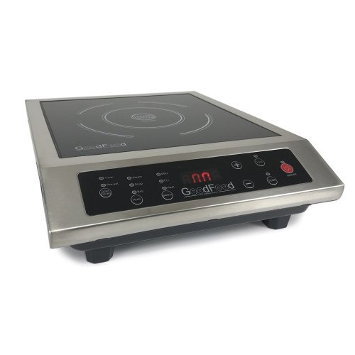 Профессиональная настольная индукционная плита GoodFood IC35 Simply Style, 1-конфорочная, 3,5 кВт, для кафе, ресторанов и столовых