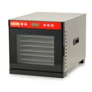 Промислова сушарка для овочів, фруктів та м’яса GoodFood WS8PRO — професійний дегідратор із нержавіючої сталі для харчового виробництва та HoReCa