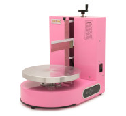 Апарат для декорування тортів GoodFood CDM10, рожевий — професійне обладнання для кондитерських та ресторанів, 200 Вт, d столу 350 мм