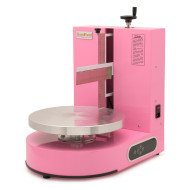 Апарат для декорування тортів GoodFood CDM10, рожевий — професійне обладнання для кондитерських та ресторанів, 200 Вт, d столу 350 мм