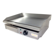 Жарочна поверхня GoodFood EG55, гладка, електрична, 3 кВт, нерж. сталь, 550х350 мм — професійне рішення для кухні громадського харчування