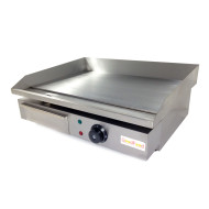 Жарочна поверхня GoodFood EG55, гладка, електрична, 3 кВт, нерж. сталь, 550х350 мм — професійне рішення для кухні громадського харчування