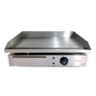 Жарочна поверхня GoodFood EG55, гладка, електрична, 3 кВт, нерж. сталь, 550х350 мм — професійне рішення для кухні громадського харчування