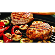 Жарочна поверхня GoodFood EG55, гладка, електрична, 3 кВт, нерж. сталь, 550х350 мм — професійне рішення для кухні громадського харчування