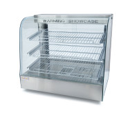 Вітрина теплова GoodFood WS200 STEEL — універсальна вітрина для гарячих страв, випічки та курей-гриль з нержавної сталі, з підсвіткою та регулюванням температури