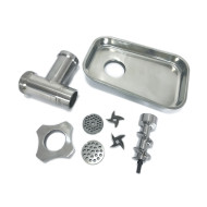 М’ясорубка GoodFood MG8 Premium — професійна електрична м’ясорубка для кафе, ресторанів та магазинів, 80 кг/год, корпус із нержавної сталі